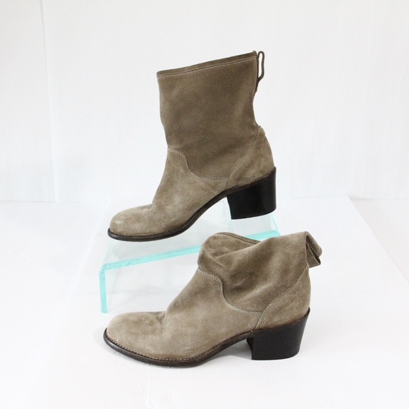 AGL Boots Women Pull on Bootie Attilio Giusti Leombruni Italian Shoes 38 - Picture 6 of 10